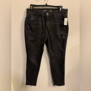 Old Navy Women’s Mid-Rise Boyfriend Jeans, Size 4